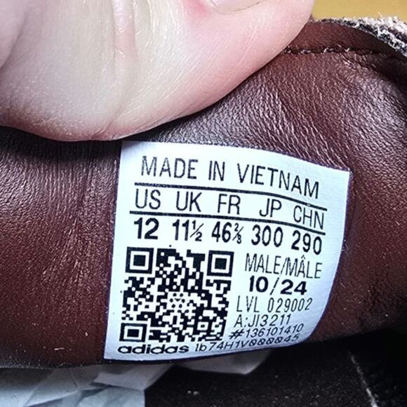 Adidas Samba OG Shoes Sneakers Mens Size 12 Worn Twice Pristine Brown MSRP $129 - Picture 9 of 9